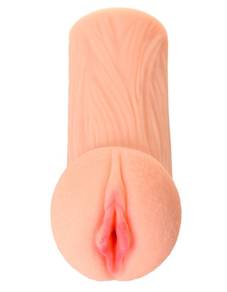 Реалистичный мастурбатор-вагина телесного цвета Elegance с двойным слоем материала купить в секс шопе