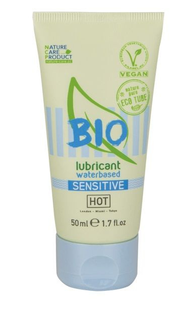 Органический лубрикант для чувствительной кожи Bio Sensitive - 50 мл. купить в секс шопе