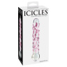 Стеклянный фаллоимитатор ICICLES № 7 - 17,8 см. купить в секс шопе