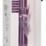 Фиолетовый универсальный массажер Silicone Massage Wand - 20 см. купить в секс шопе