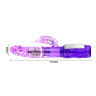 Фиолетовый хай-тек вибромассажёр Passion Count - 21,5 см. купить в секс шопе