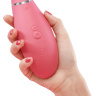 Розовый бесконтактный клиторальный стимулятор Womanizer Premium купить в секс шопе