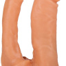 Двойная насадка для страпона Харнесс - 15 см. купить в секс шопе