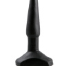 Черный анальный стимулятор Small Anal Plug - 12 см. купить в секс шопе