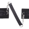 Черные шелковые наручники с цепочкой Sutra (LELO) купить в секс шопе
