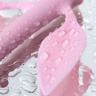 Розовый силиконовый вагинальный шарик с лепесточками купить в секс шопе