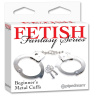 Металлические наручники Beginner s Metal Cuffs купить в секс шопе