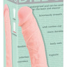 Реалистичный фаллоимитатор Medical Silicone Dildo - 24 см. купить в секс шопе