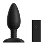 Чёрная вибровтулка NEXUS ACE LARGE с дистанционным управлением - 14 см. купить в секс шопе