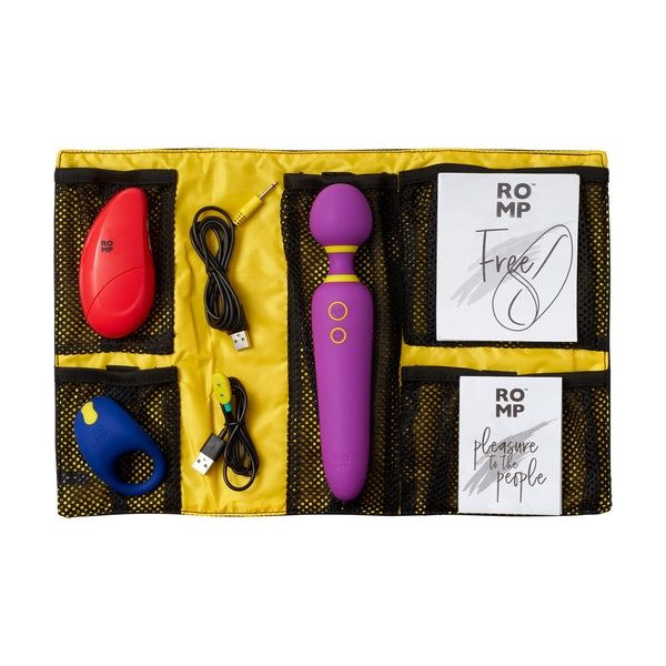 Яркий вибронабор Romp Pleasure Kit купить в секс шопе