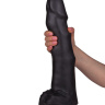 Чёрный фаллоимитатор-гигант TYRANT - 36 см. купить в секс шопе
