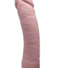 Телесный вибратор-гигант на присоске - 26,5 см. купить в секс шопе