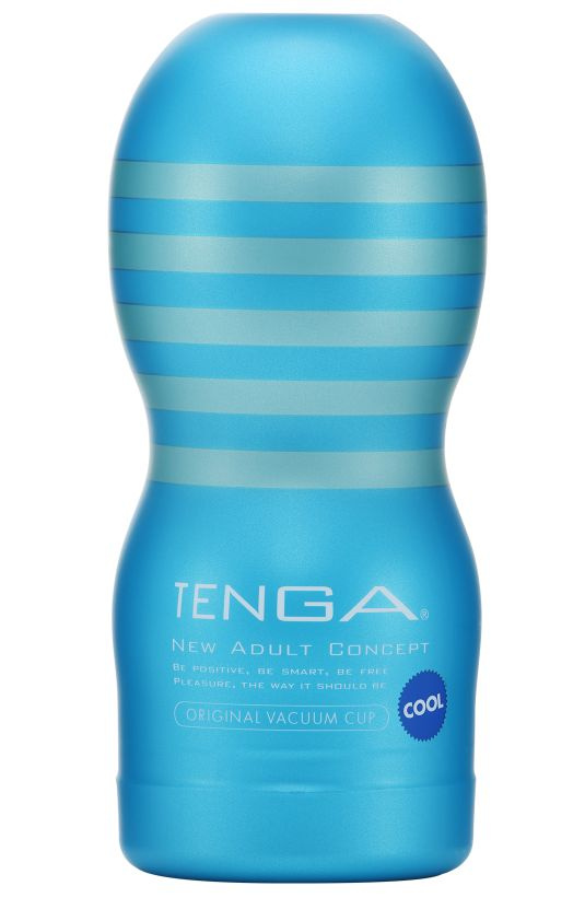 Мастурбатор с охлаждающей смазкой TENGA Original Vacuum Cup Cool купить в секс шопе