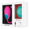 Розовое виброяйцо с зеленым пультом-часами Wearwatch Egg Wireless Watchme купить в секс шопе