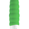 Зелёный перезаряжаемый вибратор Patchy Paul G5 - 23 см. купить в секс шопе