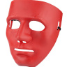 Красная маска из пластика купить в секс шопе