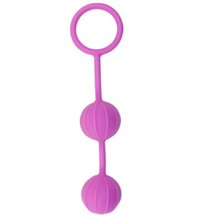 Розовые вагинальные шарики с колечком для извлечения купить в секс шопе