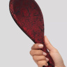 Стильная широкая шлепалка Reversible Dual Texture Round Paddle - 28 см. купить в секс шопе