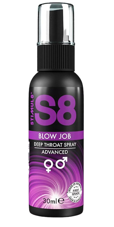 Лубрикант для орального секса S8 Deep Throat Spray - 30 мл. купить в секс шопе