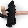 Реалистичный страпон Woman Midi с вагинальной пробкой - 19 см. купить в секс шопе
