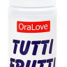 Гель-смазка Tutti-frutti со вкусом смородины - 30 гр. купить в секс шопе