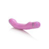 Розовый гнущийся вибратор First Timе Flexi Glider - 20 см. купить в секс шопе