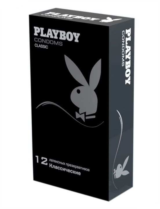 Классические гладкие презервативы Playboy Classic - 12 шт. купить в секс шопе