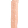 Телесный фаллоимитатор на присоске SO REAL 9INCH VEINY DONG - 22 см. купить в секс шопе