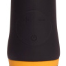 Чёрный вибратор для массажа G-точки Turbo G-Spot - 22,2 см. купить в секс шопе