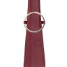 Бордовая шлепалка Belt Flogger - 54 см. купить в секс шопе