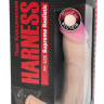 Податливый фаллос на трусиках Harness - 20,5 см. купить в секс шопе