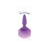 Фиолетовая анальная пробка с фиолетовым заячьим хвостом Bunny Tails Purple купить в секс шопе