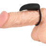 Чёрный вибратор на пальчик или пенис BLACK VELVETS купить в секс шопе