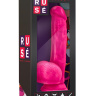 Розовый фаллоимитатор на присоске Shimmy - 22 см. купить в секс шопе