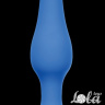 Синяя анальная пробка Slim Anal Plug Medium - 11,5 см. купить в секс шопе