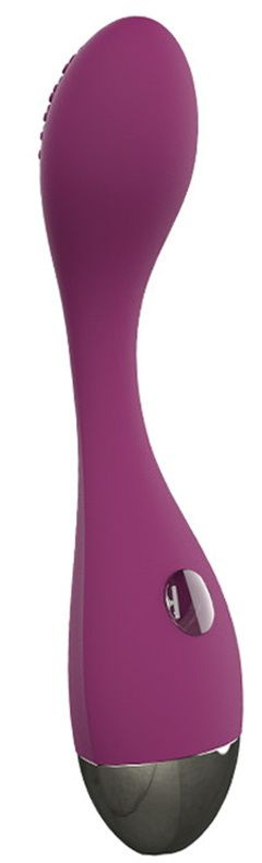Фиолетовый вибромассажер G-Spot Evelyn - 15,1 см. купить в секс шопе