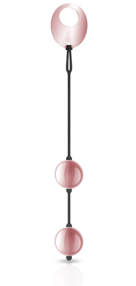 Розовые вагинальные шарики Kegel Balls купить в секс шопе