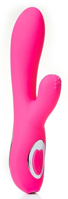 Розовый вибромассажер FEMME LUXE - 23,5 см. купить в секс шопе