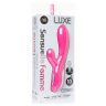 Розовый вибромассажер FEMME LUXE - 23,5 см. купить в секс шопе