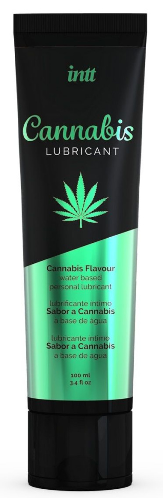 Интимный гель на водной основе Cannabis Lubricant - 100 мл. купить в секс шопе