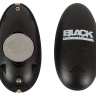 Черный анальный стимулятор с поступательными движениями и пультом ДУ Anal Thruster - 19,5 см. купить в секс шопе