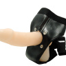 Женский страпон с реалистичной насадкой - 18 см. купить в секс шопе