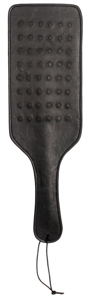 Черная шлепалка Large Vampire Paddle - 41 см. купить в секс шопе