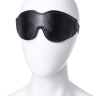 Черная маска Anonymo из искусственной кожи купить в секс шопе