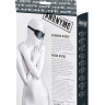 Черная маска Anonymo из искусственной кожи купить в секс шопе