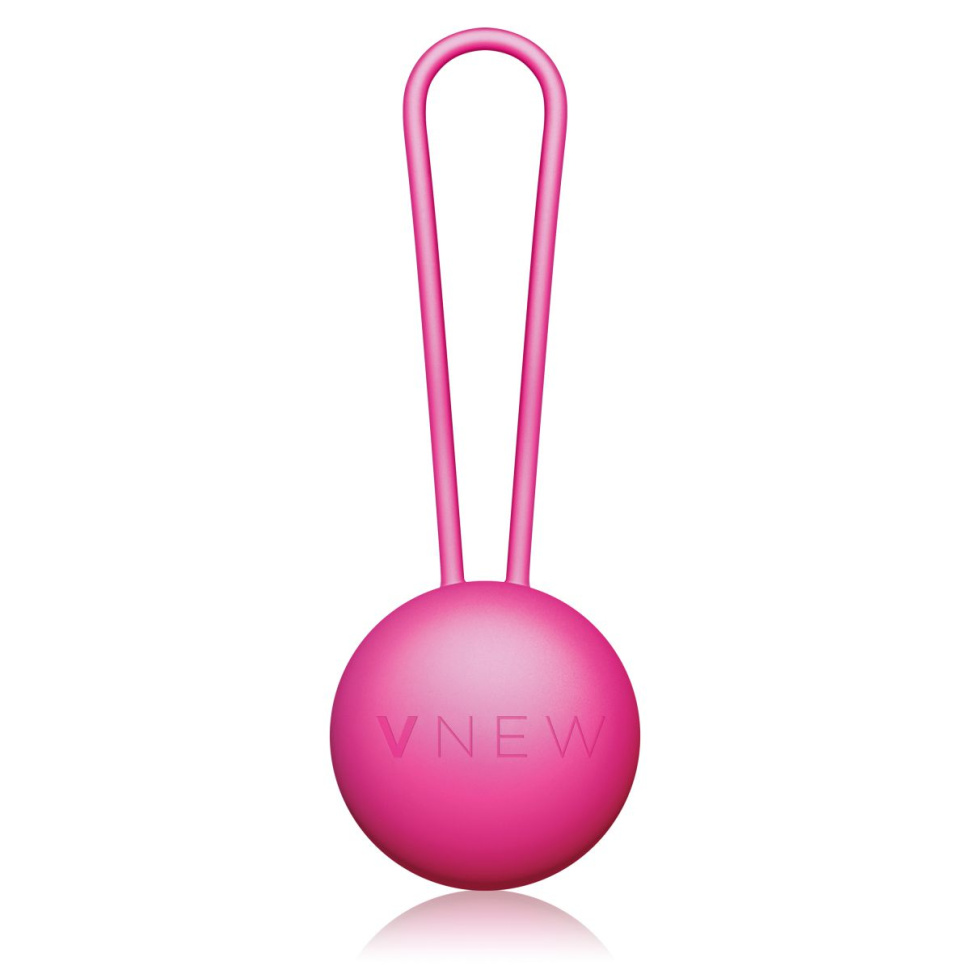 Розовый вагинальный шарик VNEW level 1 купить в секс шопе