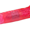 Гелевый анальный вибратор розового цвета - 17,5 см. купить в секс шопе