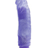 Фиолетовый водонепроницаемый вибратор JELLY JOY SWEET MOVE MULTI-SPEED VIBE - 20 см. купить в секс шопе