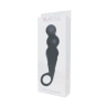 Чёрный анальный стимулятор ASSY THE MAGGOT SILICONE - 14,5 см. купить в секс шопе