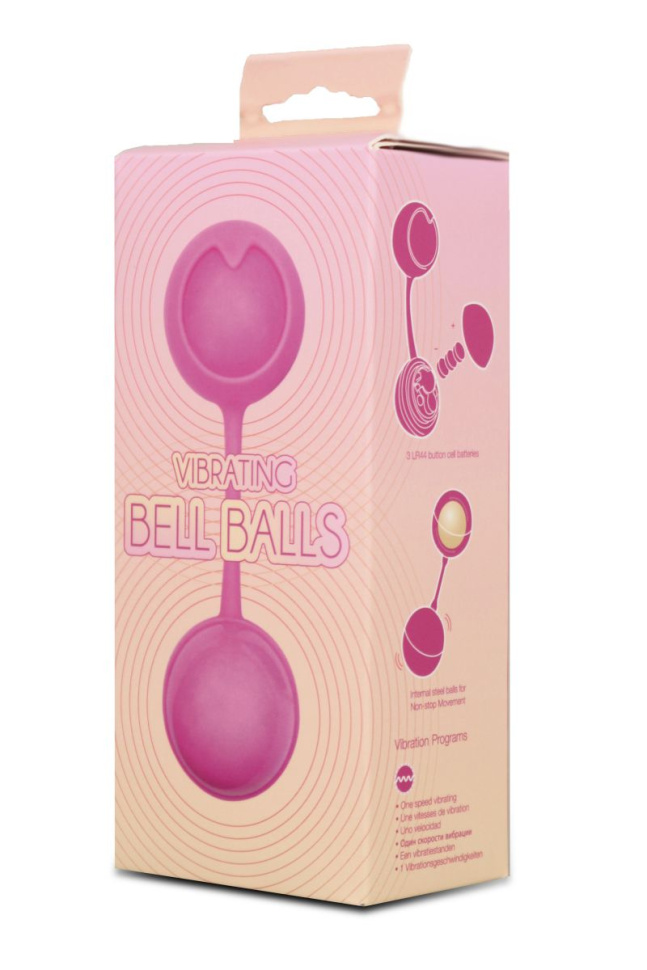 Розовые вагинальные шарики с вибрацией купить в секс шопе
